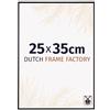 Dutch Frame Factory - Cornice 25x35 cm - Nero Opaco - Cornice per foto in Plastica con vetro plastico Antiriflesso - Cornice portafoto 25x35 cm - Easy