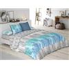 Pierre Cardin Copripiumino TOPACIO-Letto Colore Blu, Policotone, Cama 90 cm