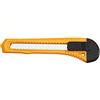 Westcott E-84003 BP Cutter Office, corpo in plastica leggero, 18 mm, arancio/nero