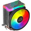 Mars Gaming ML-ULTRA240 Bianco, Raffreddamento Liquido CPU, TDP 500W, Infinity Mirror, 2 Ventole Silenziose FDB ARGB, Tubi ARGB, Universale Multisocket