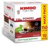 Caffè Kimbo Cialde Miscela Pompei - Cialde Compostabili Filtrocarta ESE 44mm - Caffè Kimbo