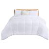 Utopia Bedding Piumino 135x200 cm, Piumone Letto Matrimoniale, 100% Imbottitura in Fibra Cava, Trapunta in Microfibra per Tutte Le Stagioni (Bianco)