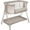 LIONELO Luna Lettino Co-Sleeping da Affiancare per Neonato con Materasso