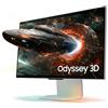 SAMSUNG Odyssey 3D - G90XF Monitor Gaming, 27 ", UHD 4K, 3840 x 2160 Pixel, tempo di risposta 1 ms, refresh rate 165 Hz