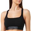 Calvin Klein Reggiseno a Bralette Donna Elasticizzato, Nero (Black), L