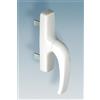 Medal Maniglia cremonese universale Opera per finestra in alluminio e PVC - RAL9010 Bianco opaco