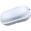 A2ZWORLD Lampada Led Da Parete Esterno, Impermeabile IP54, Led Bulkhead, 12W 1155LM Angolo 120°, Per Condominio Corridoio (Ovale 199X97X47mm, Bianco Caldo 3000K)