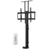 VEVOR Supporto TV Motorizzato Staffa Supporto per TV Capacità di Carico max. 54 kg, Telaio TV Elettrico Verticale a Sollevamento di Altezza con Telecomando per TV 813-1178 mm con VESA 60x40 cm