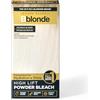Jerome Russell Bblonde High Lift Bleach Powder - Candeggina per capelli da biondi a castano scuro con oli minerali per la cura dei capelli, tintura per capelli biondi solleva 6-9 tonalità, confezione da 4 bustine interne (4 x 25 g)