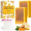 HapDeFu Sapone turmerico al limone,Sapone Schiarente Naturale alla Curcuma e Limone con Acido Cogico - Pulizia Profonda per Pelle Liscia, Viso e Corpo (2pcs)