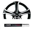 Simoni Racing M1S Pennarello Correttore per Cerchi in Lega, Pennarello per Ritocchi Ruote Auto, Kit di Riparazione Cerchi in Lega, Colore Argento