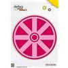 Nellie's Choice Ruota Circolare, 6 Fustelle Multi Cornice, 12.5 x 12.5 cm, per Creare Biglietti, Natale, Scrapbooking, Fai da Te, DIY, Rosa, 125x125mm