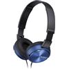 SONY Headset Sony MDR-ZX310APL Blu Nero