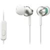SONY Headset Sony MDR-EX110APW Bianco