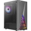 AEROCOOL Case Aerocool Delta G-BK-v1 Midi-Tower RGB Nero
