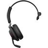 JABRA Cuffie Jabra Evolve2 65 MS Mono Wireless USB tipo A Bluetooth Nero