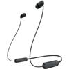 SONY Auricolari Sony WI-C100B Bluetooth USB-C Nero