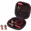 ITEK Headset itek Taurus IE100 Cablato In-ear Gaming Nero/Rosso