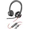 POLY Headset HP Poly Blackwire 8225 Nero