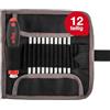 Wiha Juego de destornilladores con varillas intercambiables SYSTEM 4 269SF T11 SYSTEM 4 SET 11-tlg; SF-telescopic, Rolltasche