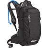 CAMELBAK Zaino M.U.L.E. PRO Donna da 14 L con Sacca idrica da 3 L, IDRATAZIONE Unisex-Adult, Nero/Bianco, One Size