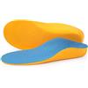 JHTSOLE Bambini Inserti Ortesi Pu Ammortizzazione Arco plantare Supporto Scarpa Solette Deep Heel Cup Suola interna per piedi piatti Fascite plantare Tallone Sollievo dal dolore Sovra-pronazione
