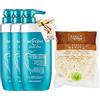 BIOPOINT BODY CARE CREMA CORPO ANTICELLULITE E SNELLENTE- 3 CONFEZIONE DA 500 ML PIù SPUGNA CON FIBRE DI SISAL, MASSAGGIO PEELING, ANTICELLULITE.