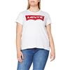 Levi's The Perfect Tee, T-Shirt Donna, Batwing White, XS