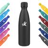 KollyKolla Borraccia Termica 750ml, Bottiglia Acqua in Acciaio Inox, Borracce Termiche, Riutilizzabile, Termos senza BPA, Bottiglia Termica Metallo per Sportiva, Scuola, Palestra, Viaggi - Nero