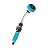 Diivoo Lancia per Irrigazione Heavy Duty - Ugello metallico da giardino con 8 tipi di getto, lunghezza 36 cm, regolazione del flusso a leva e angolo di spruzzatura 145°,Ideale per piante, auto