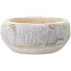 Bloomingville Web Product Name Vaso in Legno, Bianco