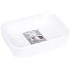 Douceur d'Intérieur Porta Sapone Effetto Soft Touch, Cromato, Bianco, 11.9 x 8.9 x 2.3 cm