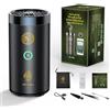 Al salama Bruciatore di Incenso Elettrico 2 in 1 con Altoparlante Corano, Telecomando Bakhoor Bruciatore Aroma Diffusore per Auto, Uficio, Casa, Camera da Letto, Soggiorno, Studio Spa