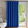 Deconovo Tenda Oscurante da Interno 280 CM Altezza 1 Pannello, Tende Oscuranti Termiche Isolanti per Interni Finestre con Anelli, 200x280 CM, Blu Elettronico