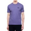 EA7 T-Shirt da Uomo Core Identity Regular in Cotone Pima Viola