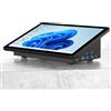 HEIGAOLAPC Computer Mini PC Mini Desktop PC con Schermo Tattile 10,1 Pollici, N5095 Win 11 Pro pc-mini Portatile 8GB RAM, 128GB ROM, Batteria 5000mAh, Display 4K HDMI&Tipo C, RS232, WiFi5,0, BT5,0