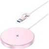 BENFEI Caricatore Wireless Magnetico 15W Compatibile con Caricatore MagSafe, iPhone 16,15 Pro/Plus/Pro Max, iPhone 14 13 12 Series, Pad di ricarica wireless Mag Safe, Caricatore Mag