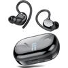 sprtoybat Cuffie Bluetooth Sport, 2025 Auricolari Bluetooth 5.3 con Stereo Hi-Fi, 128 Ore Cuffie Wireless con 4 ENC Cancellazione Rumore Microfono, Impermeabile IP7 Cuffiette, USB-C Cuffie In-Ear Running