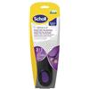 Scholl Solette anti-dolore fascite plantare | Tecnologia In-Balance 3 in 1 | Sollievo istantaneo e duraturo | Comfort adattato al tuo cammino, taglia S 37-39,5