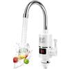 Jellybibo Scaldabagno elettrico Ta 220V 3000W Cucina Giardino Bagno Soggiorno Camino Ta