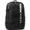 MOMO Design Borsa uomo zaino nylon nero/bianco UB24MM08 MO-01NC Grande