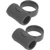 Fockety Clip di Controllo per Bacchette, 2 Pezzi Morbidi, Installazione Semplice, Strumento Ausiliario per Bacchette, Elastico in Silicone ABS per l'apprendimento (Piccolo 7A 7B)