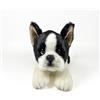 DQB DeQUBE Fondazione BOCALAN - Peluche Boston Terrier sdraiato 25 cm - + 0 mesi (DeQube 939D00292)