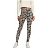 Urban Classics TB4771-Ladies Soft AOP Leggings, Pantaloni Donna, Browncamomile, XL