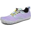 SAGUARO Barefoot Shoes Uomo Donna Scarpe Barefoot Scarpe Minimaliste Scarpette da Palestra Traspiranti Scarpette da Scoglio con Punta Larga e Suola a Goccia Zero Lavanda Pallido,Gr.38