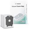 WAIKAS 12 Pack Sacchetti per iRobot Roomba i7+ i3+ i1+ i4+ i5+ i6+ i8+ j5+ j6+ j7+ j8+ j9+ s9+, is/j Serie, 100 400 500 700 Serie, Combo 10 Max, 2 Essential Q0520 Robot Aspirapolvere