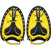SEAC PRO, Hand Paddle per Il Nuoto, Pinne per Mani Regolabili Unisex Adulto, Nero/Giallo, S/M