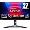 Lenovo Legion R27i-30 Monitor Gaming 27 FHD (1920x1080), IPS, 0.5ms, 165Hz (Overclock 180Hz), Altoparlanti, Regolabile, AMD FreeSync Premium, HDMI 2.1 + DP
