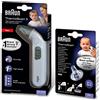 Braun IRT3030 ThermoScan 3 Termometro Auricolare a Infrarossi + Coprilenti, 40 Pezzi