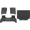 3W Set di Tappetini in TPE e Tappetini per il Bagagliaio Compatibile con Land Rover Defender 110 L663 2020-2025 2026, Tappeti per Auto Resistente e Tappeto Bagagliaio Antiscivolo
